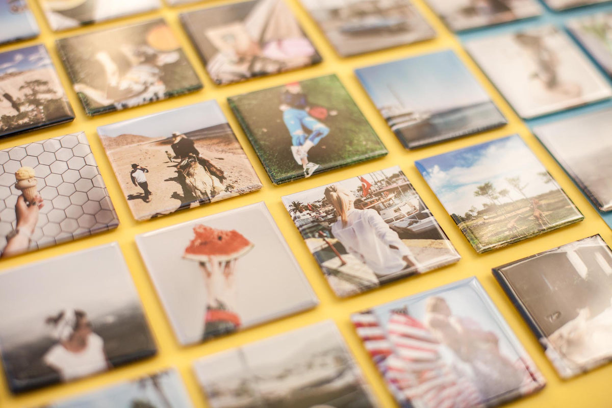 SET 9 MAGNETS PERSONNALISES